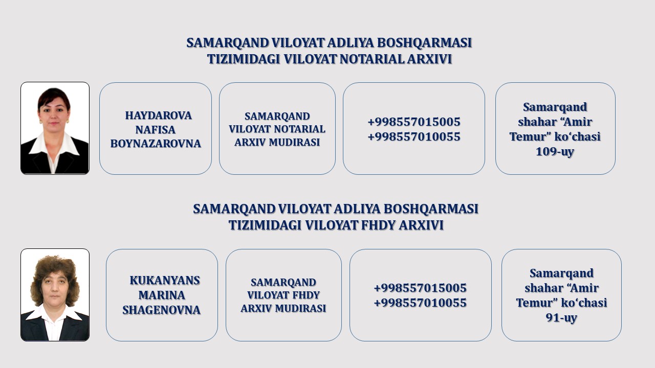 Boshqarma tizimidagi idoralar